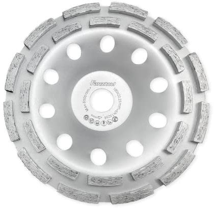 FANZTOOL D-Modell Diamant Schleiftopf Abrasiv 180 mm x 22,2 mm Schleifteller für abrasive Baustoffe, Estrich, Putz, Asphalt