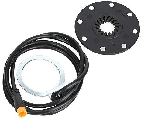 Pedal Assist Sensor, 8 magnete Ebike Pedal Sensor Ersatzteile Power Assist für Elektrofahrräder mit wasserdichtem Anschluss