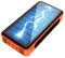 Batterie Externe Solaire 50000mAh, Chargeur Solaire Grande Capacité Power Bank Solaire 4 Ports, Portable Batterie Externe avec Mousqueton Batterie De Secours pour Télephone Portable, Tablette
