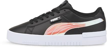 PUMA M dchen Jada Holo Jr Sneaker, Puma Black Puma Silver, 37 EU