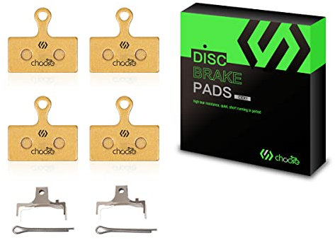 Chooee 2 Pairs Bike Disc Brake Pads For Shimano Deore XT XTR SLX Semi-Metallic
