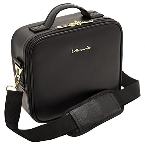 Leonardo LEO50822 Portatrucco Valigetta Porta Trucchi per il Trucco Professionale Borsa Portatrucco per Cosmetici da Viaggio per Make-up Artist piccola senza specchio