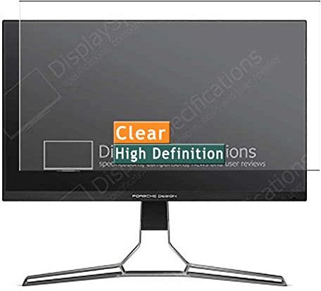 Vaxson 3 Unidades Protector de Pantalla, compatible con AOC AGON Pro PD32M 32 Monitor [No Vidrio Templado ] Película Protectora Film Guard