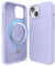 elago Magnetic Silicone Case Compatible with iPhone 14 Case (6.1), Compatible with MagSafe All Accessories, Built-in Magnets, Premium Liquid Silicone, Protective Cover (Purple)