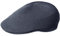 Kangol Tropic 507 Ventair Flatcap Schirmmütze Schiebermütze Sommercap (S (54-55 cm) - dunkelgrau)