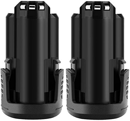 2X Shentec 12V 3000mAh Li-Ion Compatible con Batería Dremel B812-03,8200, 8220 y 8300
