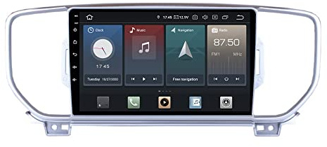 Kompatibel mit: Kia Sportage QL 9 Touchscreen Android Autoradio GPS Navi CarPlay AndroidAuto