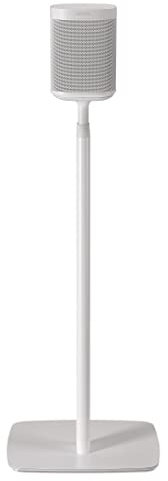 Flexson Professional Floor Stand for Sonos One, One SL and Play:1 - White (Single)