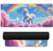 NiHome Large XL Gaming Mouse/Keyboard Pad 35.4'' x 15.7'' - Full Desk Protector Mat W/Anti-Slip Rubber Base for Home Office (Rainbows & Unicorn)
