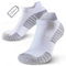 HUEGLO 3Paar Plantarfasziitis Socken Kompressionssocken Damen Herren Sport Unterstützen Wandersocken kompressionssocken Laufsocken Sportsocken Rutschfeste Anti Schweiß Socken 43-46