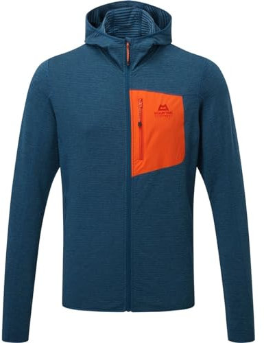 Mountain Equipment Lumiko Herren Kapuzenjacke, Majolika/Kardinal, S
