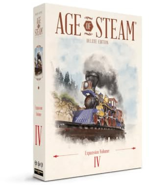 Age of Steam Deluxe: Expansion Volume IV