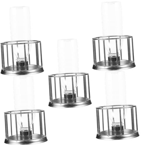 HANABASS 5stücke Trinkschale Mini Wassernapf Für Schildkröten Langlebige Futter Und Wasserbasis Für Reptilien Verhindert Einfach Zu Reinigen