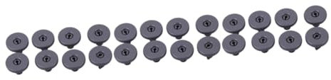 Artibetter 24piezas Ruedas De Repuesto Para Cesta Inferior De Lavavajillas Kit De Compatible Varios Modelos De Electrodomésticos Accesorios Para Reparación De Lavavajillas