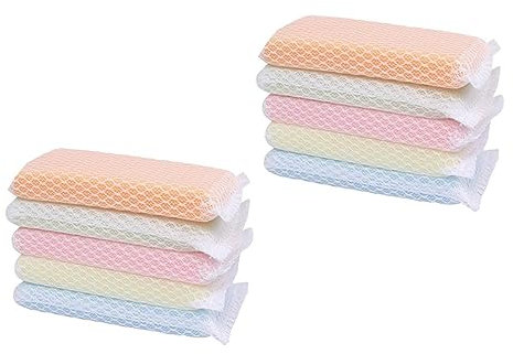 VALICLUD 10Stücke Reinigungsschwämme für Bad Langlebig Haut für Oberflächenreinigung und Fettentfernung Vielseitig Einsetzbar für Küchenutensilien