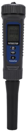 aqxreight PH-Tester, PH-Messgerät, Eindringelektrode mit Speerförmiger Sonde, 0,00–14,00 -Bereich ± 0,1 Genauigkeit für Sauerteig, Käse, Fleisch, Kosmetika