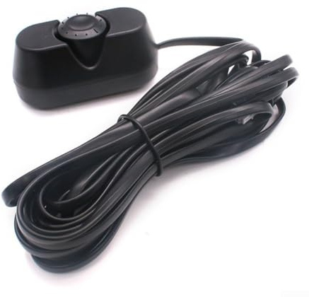Volume Controller, Car Speaker Subwoofer Remote Adjuster Tuner for Bass, Audio Level Regulator Wired Knob Switch