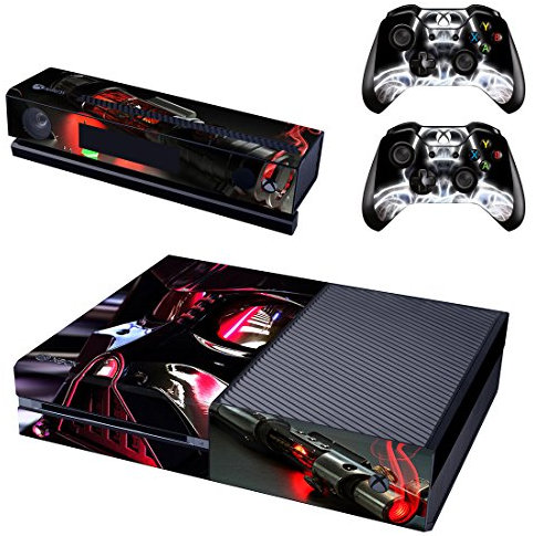 Xbox ONE Vinyl Skin Sticker Autocollant pour Console & 2 Xbox Manette Star Wars Darth Vader