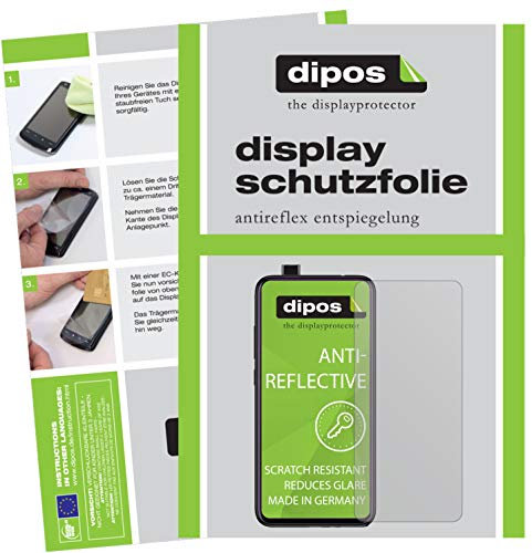 dipos I 6X Protector de Pantalla Mate Compatible con Xiaomi Mi 9T pelicula Protectora