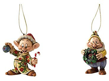 Disney Traditions Dopey Hanging Ornament & Traditions Happy Hanging Ornament