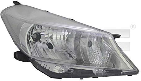 Scheinwerfer Hauptscheinwerfer Frontscheinwerfer links dunkel Grau H4 für Modell Yaris (P13) Baujahr: 12/2010-06/2014