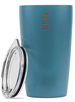 MiiR Insulated Tumbler with Press-on Lid | Sustainable, Minimalistic, Car Cup Holder Compatible | for Coffee, Tea - 12oz - Home