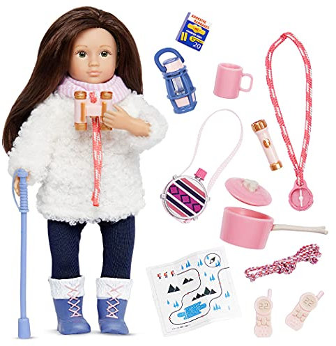 Lori - Farahs Wanderset - Mini-Puppe & Wander-Spielset - Kleidung & Zubehör für 15 cm Puppen - Spielzeug für Kinder - 3 Jahre +