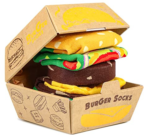 AGRIMONY Lustige Donut Socken Box - Lustig Bunte Coole Geschenke für Frauen Damen Teenager Mädchen Mama - Witzige Muttertagsgeschenk Ostern Weihnachten Geschenkideen