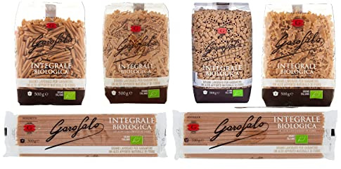 Italian Gourmet Bundle Vollkorn Pasta Mix 6x 500g + Italian Gourmet Polpa Gratis – Italienische Integrale Nudeln, Casarecce, Pasta Mista, Ditali, Mafalda Corta, Spaghetti, Fettucce & Vorrat 3kg