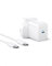 USB C Plug, 30W Anker 312 Type C Charger with Compact Design, High-Speed Fast Charger for iPhone 15/14/13/12 Series, Galaxy S23, Pixelbook, iPad Pro, and More (5 ft USB C to C Cable Included)