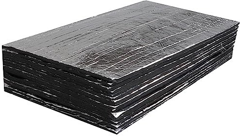 FWEEK 20PCS 40 x 25 x 0.7CM Self Adhesive Reflective Aluminium Foam Insulation, Aluminum Bubble Heat Thermal Reflector Panels, Foil Insulation Roll for Floors, Roofs, Garage Doors and Camper Vans