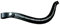 Stirnriemen Leder mit schnell Exchange System (Pony 37,5 cm)