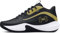 Under Armour Unisex UA Lockdown 7, strapazierfähige Basketballschuhe, leichte und atmungsaktive Sportschuhe,Black Black Metallic Gold,41 EU