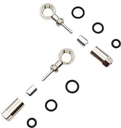 INTCHE Banjo Anschluss für Fahrradscheibenbremse, ÖLnadel, Olivenring, Schraubensatz für SRAM Level/Ultimate A1, Code R B1 BremssäTtel