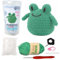 KNITTY CRITTERS - Pouch Pals Häkelset – Franco der Frosch