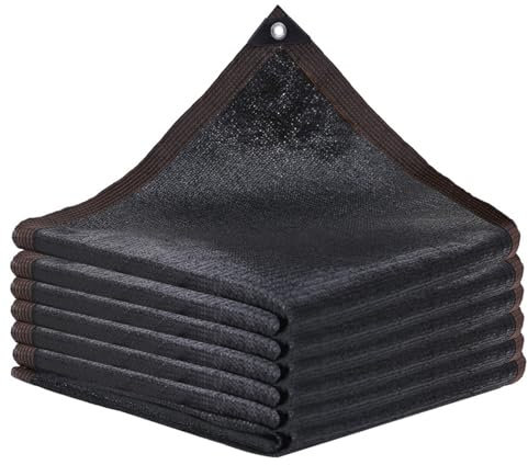 HUJZJY Schattierungsnetz 1.5x8m, Sonnenschutznetz Garten, Gewächshaus-schattennetz, Schattennetz mit Ösen, Beschattungsnetz Schattiernetz, für Gewächshaus die Terrassenüberdachung