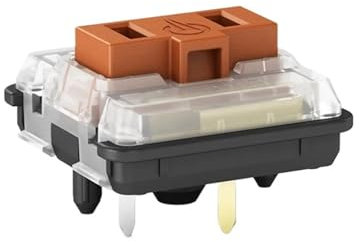 OSBCMZGE Choc Low Profile Switch 1350 Mechanisch White Chocolate Keyboard Switches Clicky Tactile Linear für Laptop 30 PCS