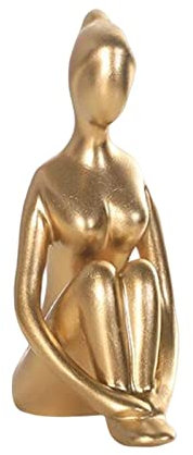 FLCPJGV Yoga Mädchen Statue, Kleine Dekoration für Schrank, Spirituelles Wohnzimmer, Stil A