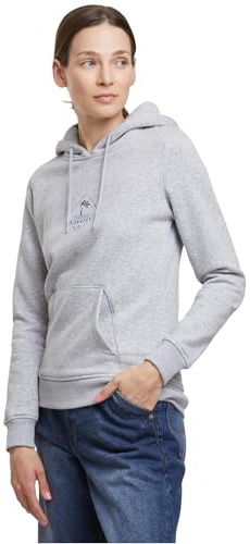 Forvert Heavy Hoodi Santa Rosa, Farbe: Heather Grey, Größe: S