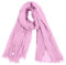 Van Der Rich ® - Schal mit fein gekreppter Oberfläche für Damen und Herren (93-Rosa, One Size)