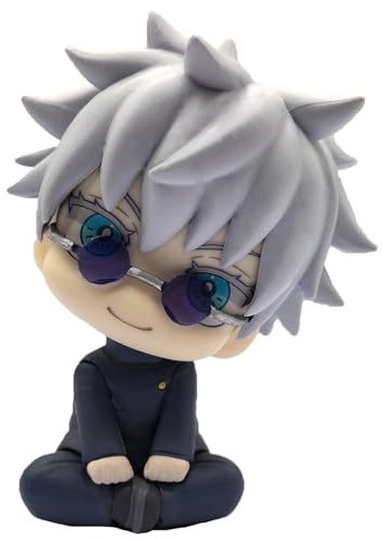 PYTRARTY Gojo Figure,Figur gojo satoru,10Cm Figura Gojo,Anime Figure Gojo,Gojo Statua Di Personaggi Anime,Gadget Di Anime In Versione Statuetta Gojo.