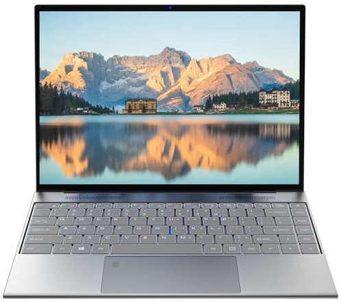 Morostron Ultrabook N3450 W11 de 14 pulgadas (hasta 2,2 GHz), pantalla IPS Full HD (1920 x 1080), 4 GB de RAM, 192 GB de memoria RAM 192 GB eMMC de 8000 mAh con batería y puertos de expansión múltiple
