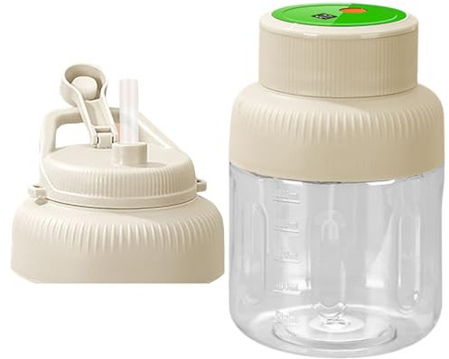 Extractor de electricidad de cítricos, exprimidor compacto – inalámbrico de 1,3 l para el hogar cocina