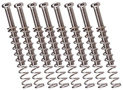Humbucker Pickup Doppia Bobina Viti Per Molle Per Chitarra Elettrica - Argento, 3 x 28 mm