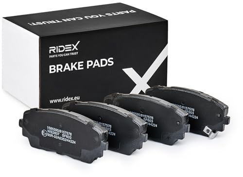 RIDEX 402B1052 Bremsbelagsatz Bremsbeläge Vorne Kompatibel mit KIA Picanto SA