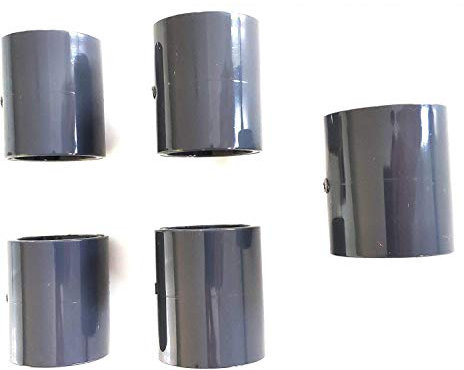 Lot de 5 Manchons PVC Pression / 32mm intérieur F/F PN16 / Manchon 32 mm pour Piscine et arrosage/Tés égaux