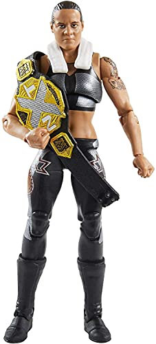 WWE Shayna Baszler Fan Takeover 15,2 cm Elite Action Figure con Equipaggiamento Fanvoted e Accessori 15,2 cm Posable Regalo Da Collezione Fan Età 8 Anni in su