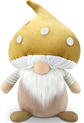 Gehydy Pilze Wichtel Figuren Große Dekoration Frühling Dekoration Bauernhaus Decorations Zubehör für Home Küche - 33cm