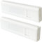 Cord Weight Spare 2pcs for Vertical Blind, Roller Blinds Window Shutter White Plastic Safety Handle Tensioner Device Blinds Accessories