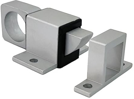 Cricchetto alluminio Domatic 3212 per vasistas - Argento